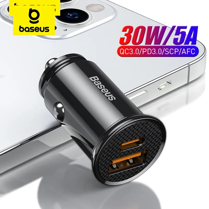 30W USB autoselaadija kiirlaadimisega 4.0