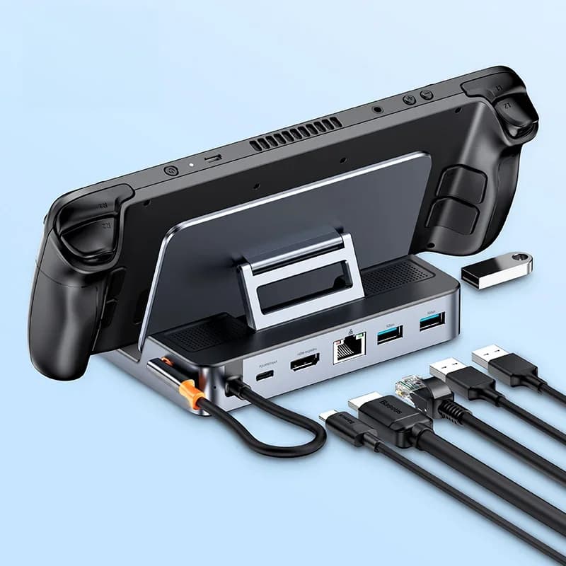 6-in-1 USB-C dokijaam 4K HDMI-ga